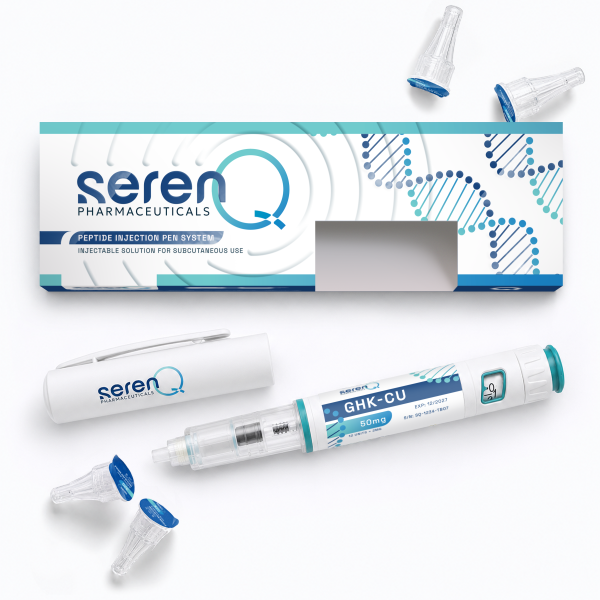 SerenQ GHK-Cu 50mg Peptide Pen